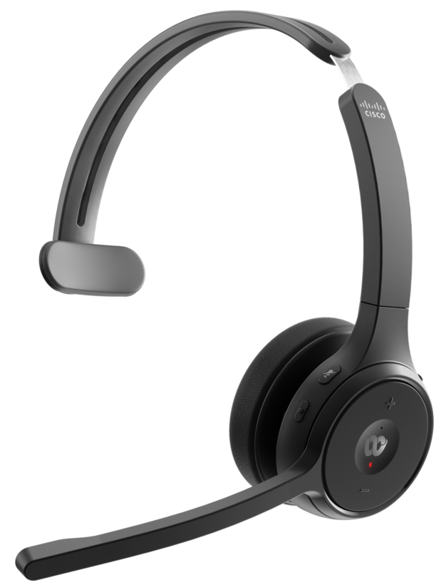 Headset USB-A Cisco 721 preto carvão