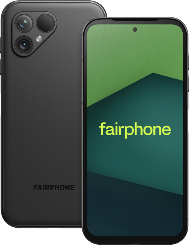 Fairphone 5 256 GB Smartphone schwarz