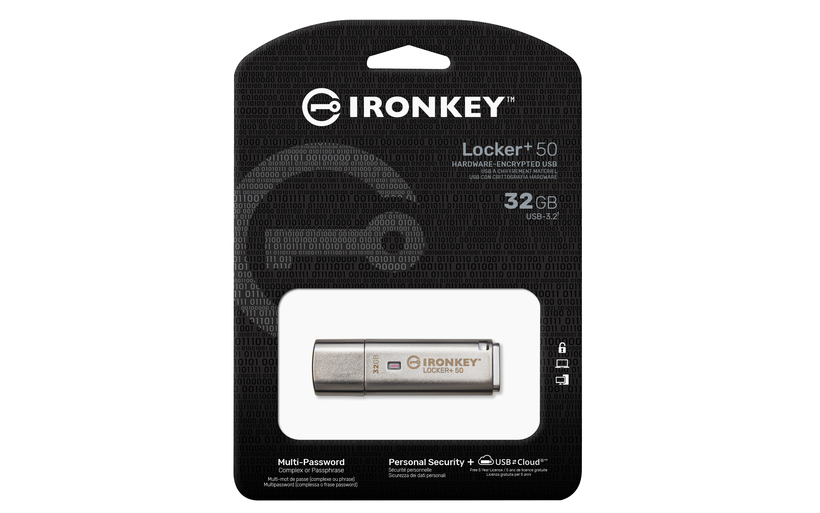 Pen USB Kingston IronKey LOCKER+ 32GB