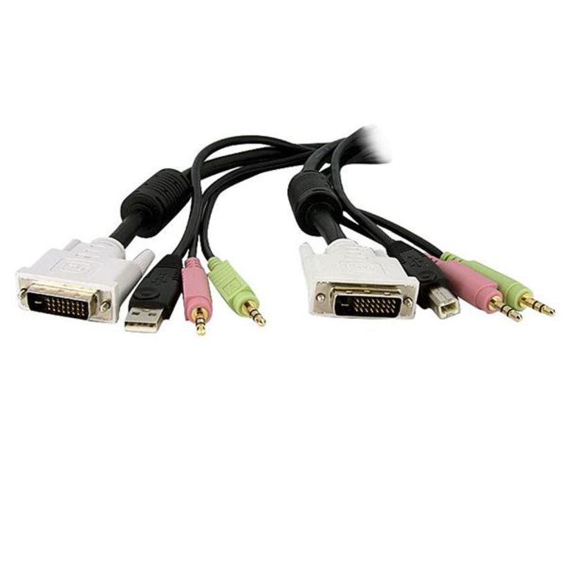 StarTech 4-in-1 KVM-Switch Cable 3m
