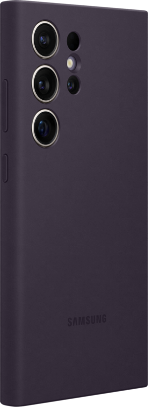 Samsung S24 Ultra Silicone Case Dark Vio