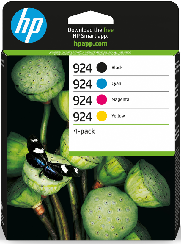 HP 924 CMYK Tinte Multipack