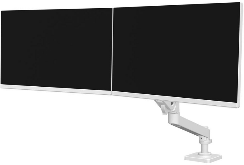Ergotron LX Pro Direct Dual Desk Arm Wh