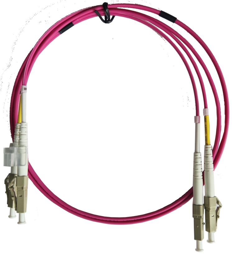 1115625 PHOENIX CONTACT - Patch cord en fibre optique OM4; LC/UPC,de deux côtés