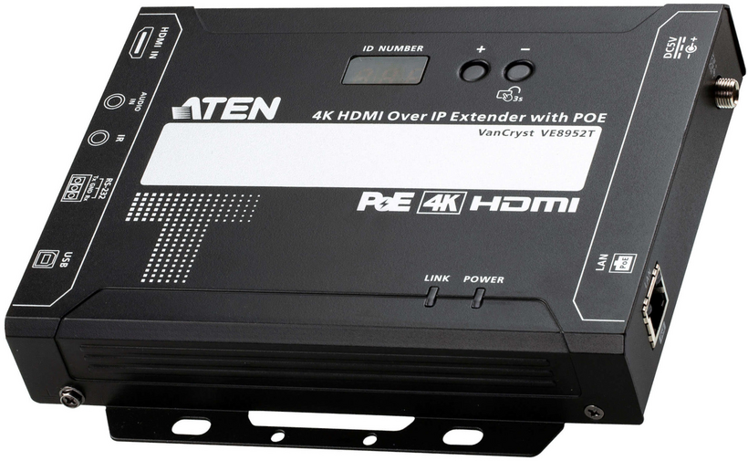 Émetteur ATEN HDMI IP+Cat5e 100 m 4K PoE