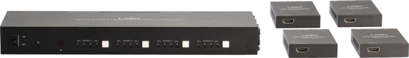 LINDY HDMI 4x4 Matrix Cat6 Extender 70m