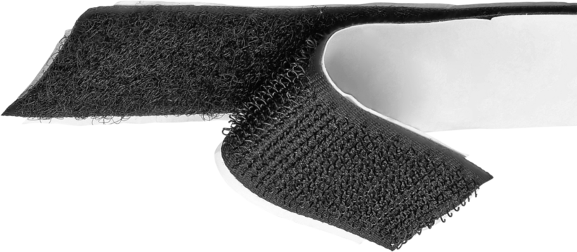 Hook-and-Loop Set 10m Black 2x