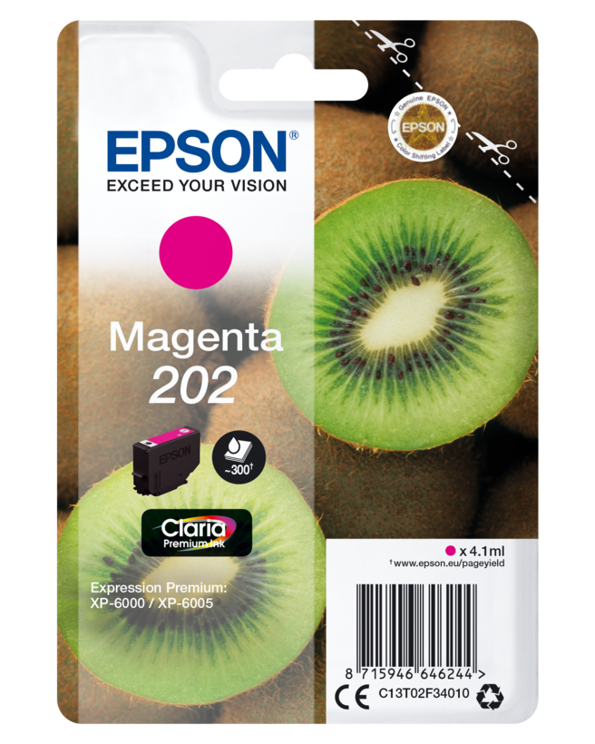 Epson 202 Claria Tinte magenta