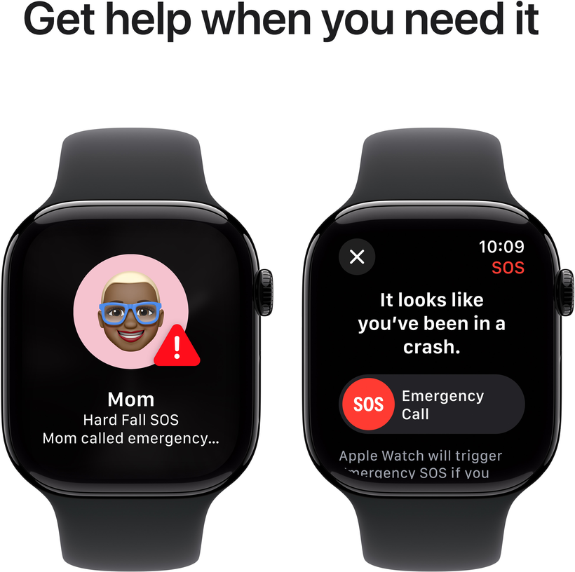 Apple Watch S10 LTE 46mm Alu noir