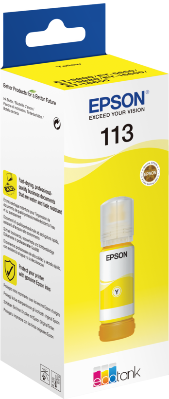 Epson 113 EcoTank Pigment Ink Yellow