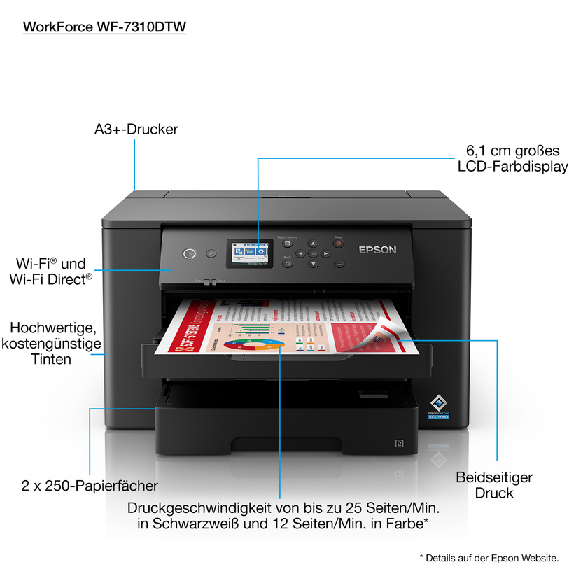 Stampante Epson WorkForce WF-7310DTW