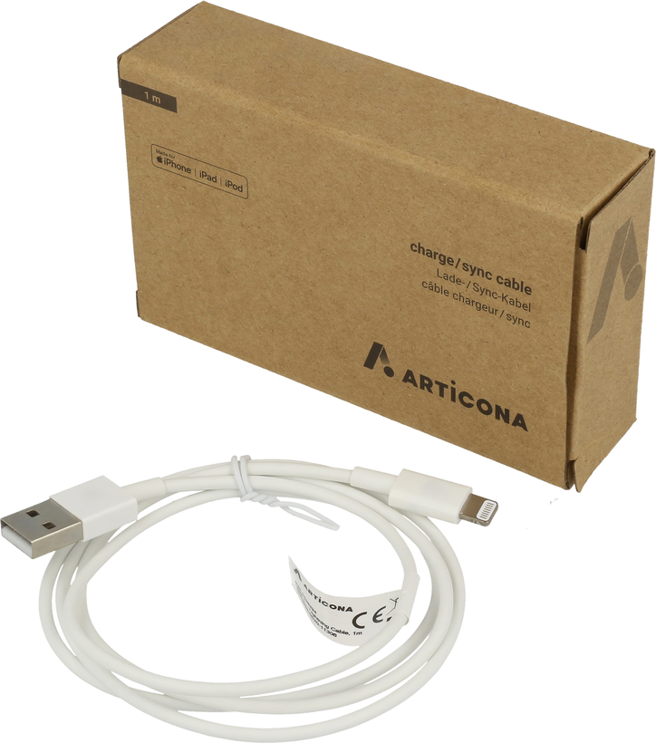 Cable ARTICONA USB-A - Lightning 1 m