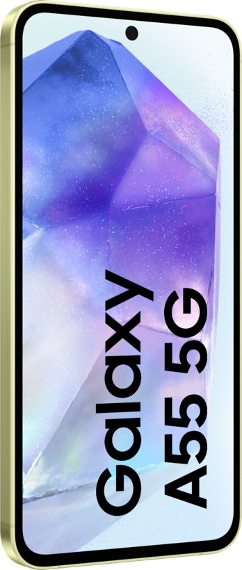 Samsung Galaxy A55 5G 256 Go, lime