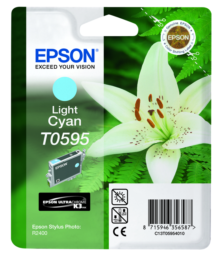 Epson T0595 tinta világos cián