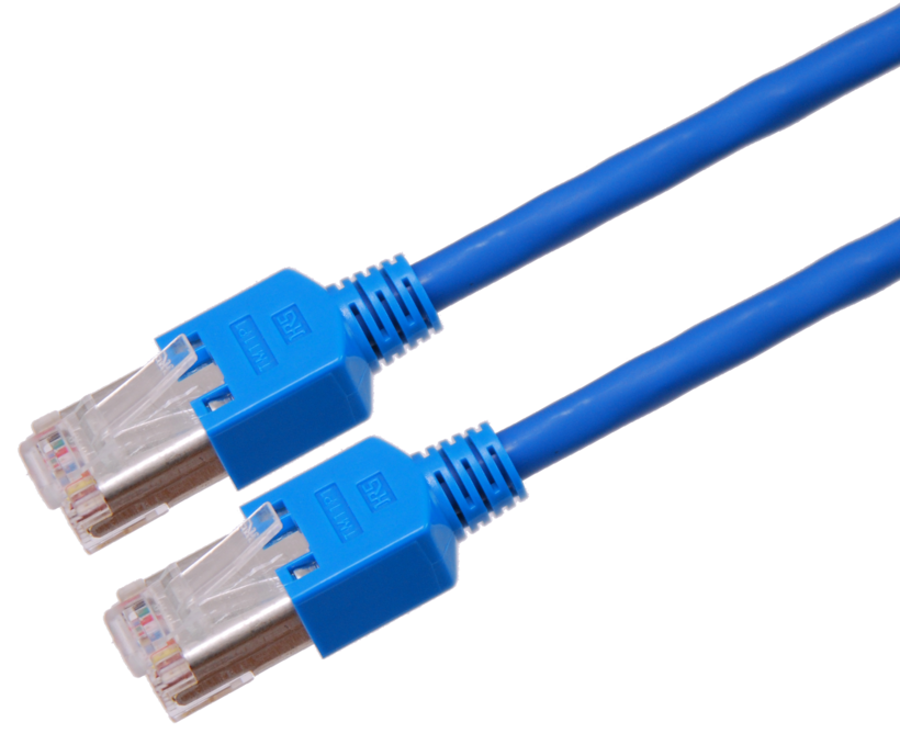 Cavo patch S/UTP RJ-45 Cat5e 6 m blu