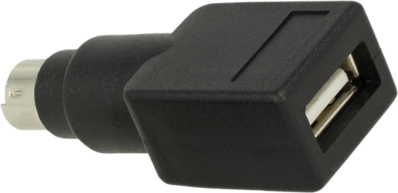 Adapter PS/2 Stecker - USB Typ A Buchse