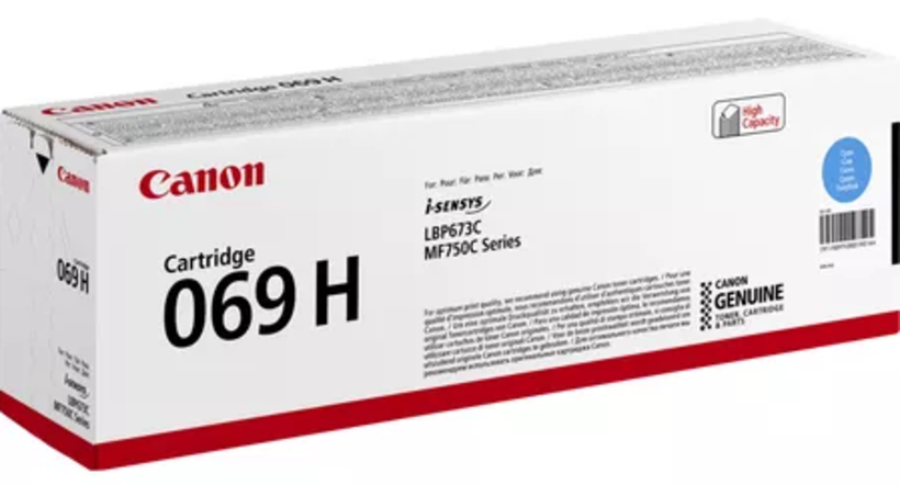 Canon 069H Toner cyan