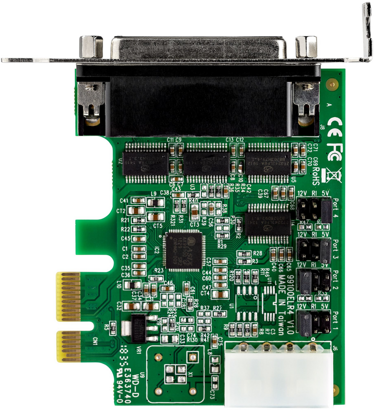 StarTech 4-port Serial RS-232 PCIe Card