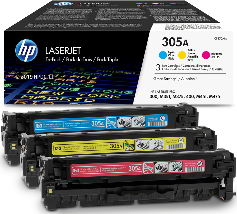 HP 305A Toner Multipack