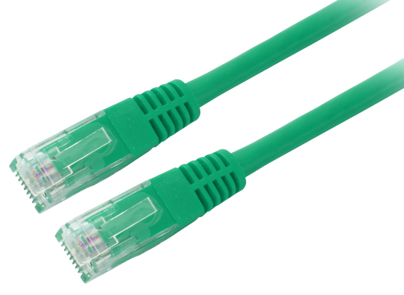 Patch Cable RJ45 U/UTP Cat6 3m Green