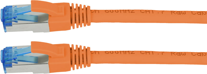 Patch Cable RJ45 S/FTP Cat6a 5m Orange