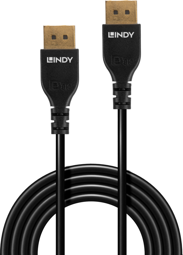 LINDY DisplayPort Cable Slim 1m