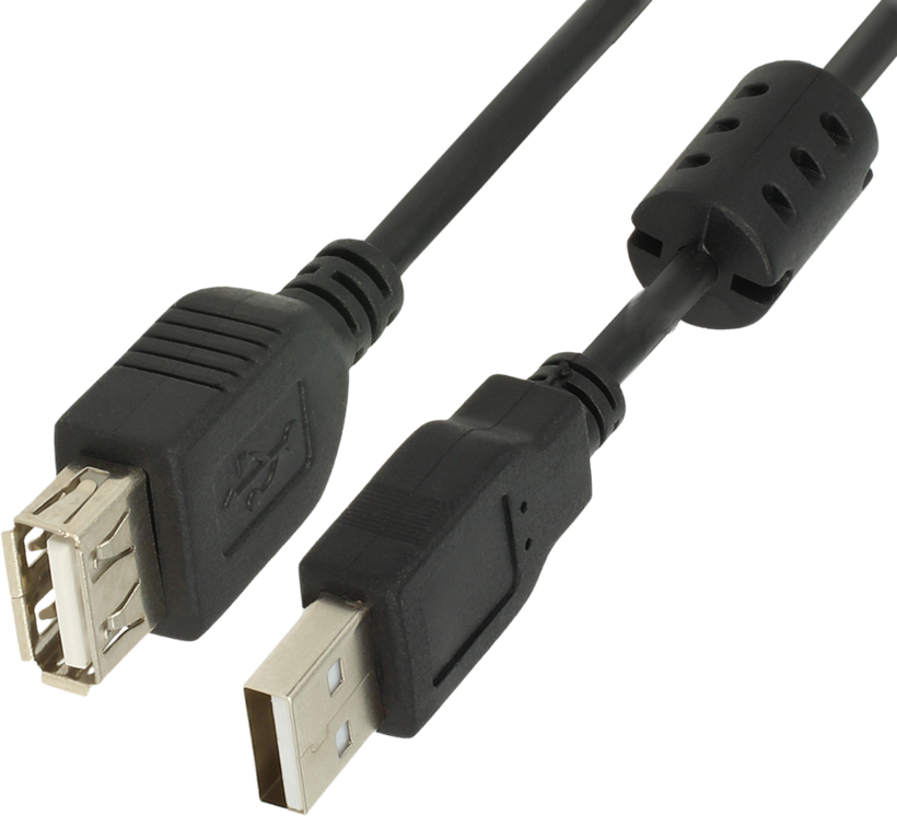 Extension Cable USB 2.0 A/m-A/f 1.5m