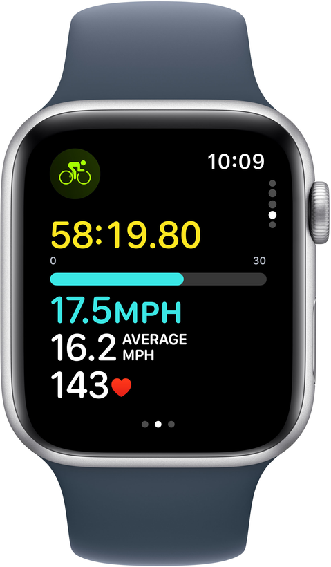Apple Watch SE 2023 GPS 44mm alu prat.