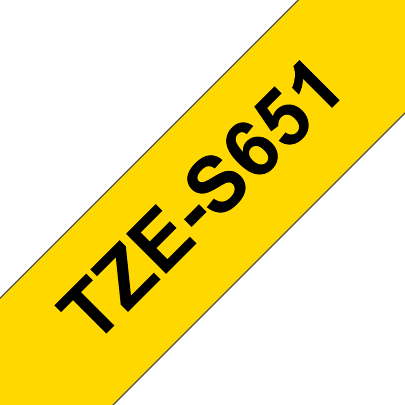 Brother TZe-S651 24mmx8m Label Tape