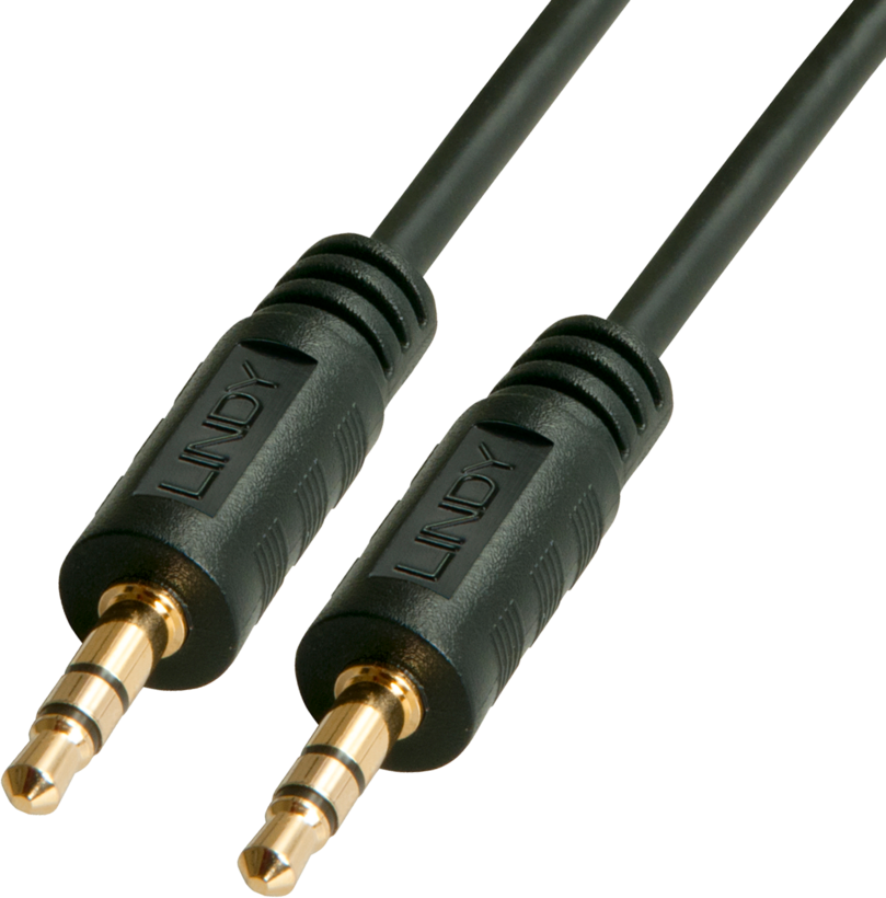 Audio Cable 3.5mm Jack/m-Jack/m 1m