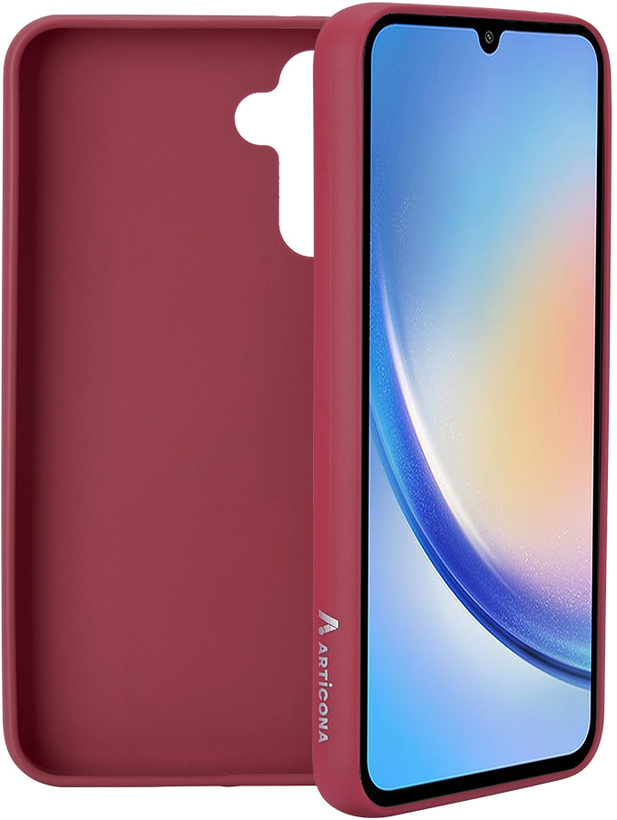 Coque ARTICONA GRS Galaxy A34 5G rouge
