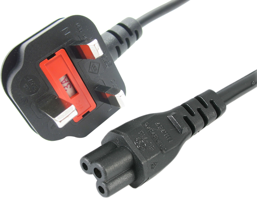 Power Cable Local/m - C5 2m Black