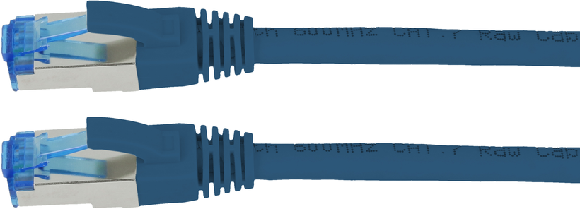 Patch Cable RJ45 S/FTP Cat6a 3m Blue