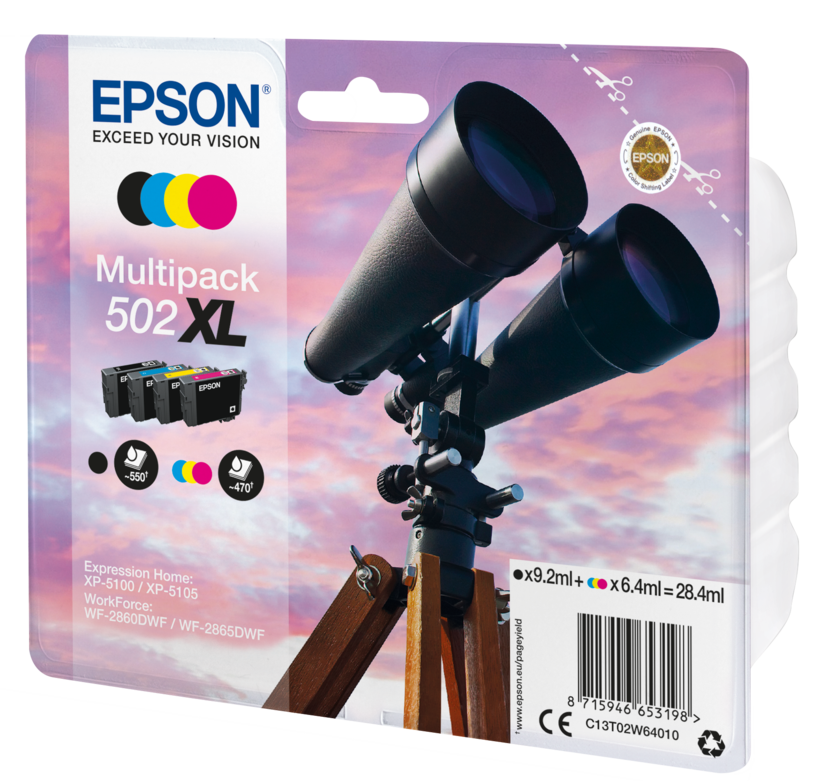 Epson 502 XL Ink Multipack