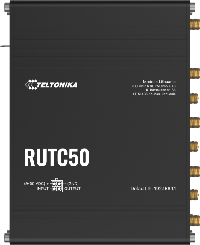 Teltonika RUTC50 Industrial 5G Router