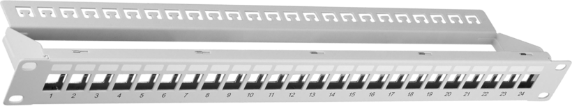 Patchpanel RJ45 24-fach unbestückt