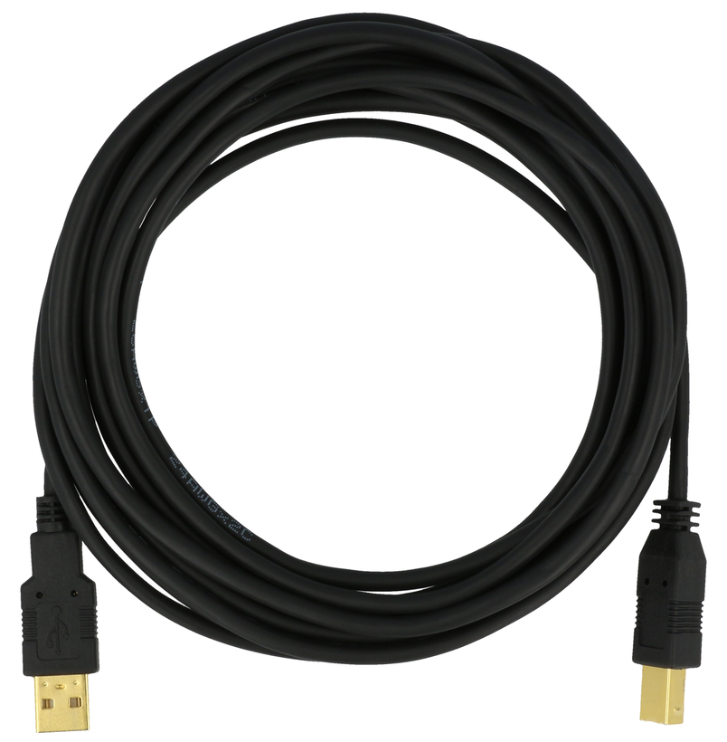 Cable USB 2.0 A/m-B/m 4.5m Black