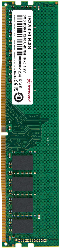 Transcend 8GB DDR4 3200MHz Memory