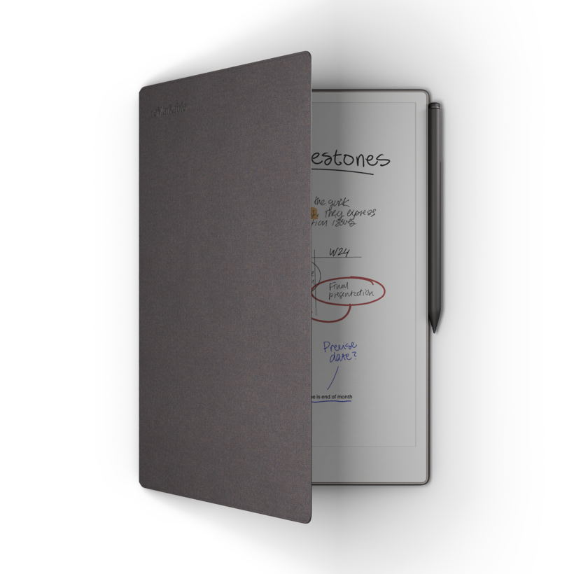reMarkable PaperPro Marker+ Folio Basalt