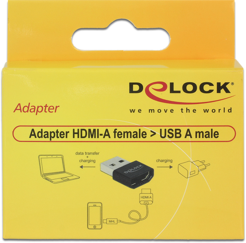 Adapter USB 2.0 Typ A St - HDMI Bu