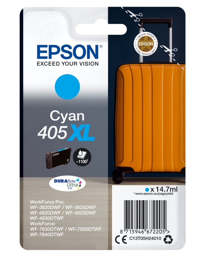Epson 405 XL Ink Cyan