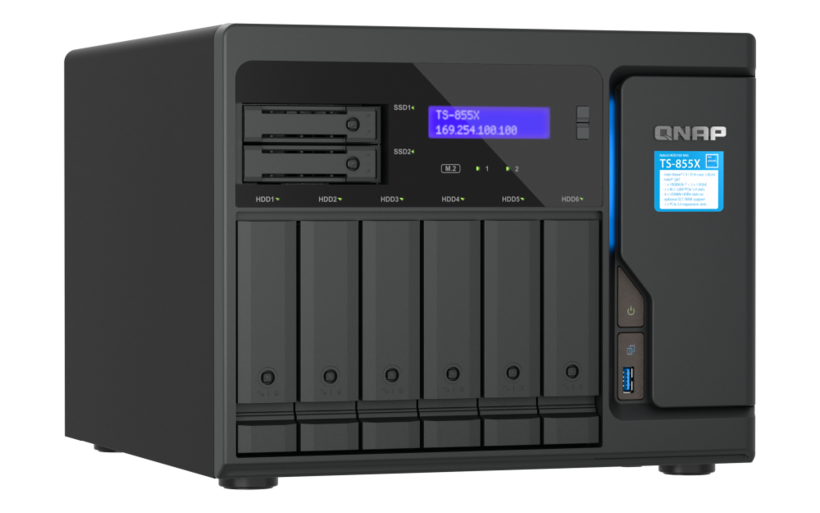QNAP TS-855X 8GB 8bay NAS