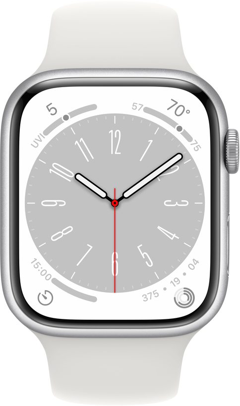 Apple Watch S8 GPS 45mm Alu Silver
