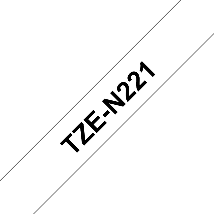 Popis. páska Brother TZe-N221 9mmx8m b.
