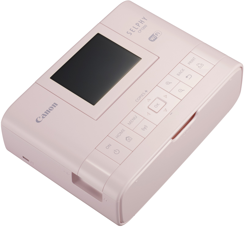 Impresora foto. Canon SELPHY CP1300 rosa