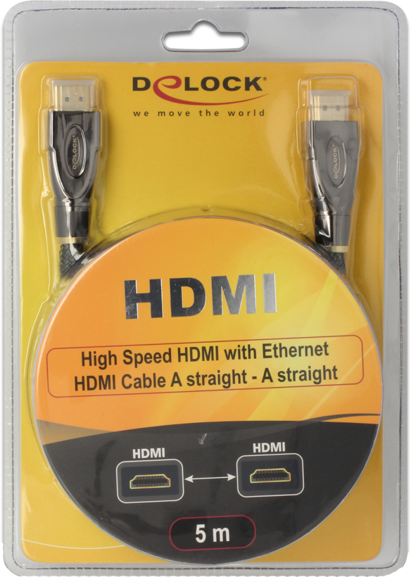 Kabel Delock HDMI 5 m