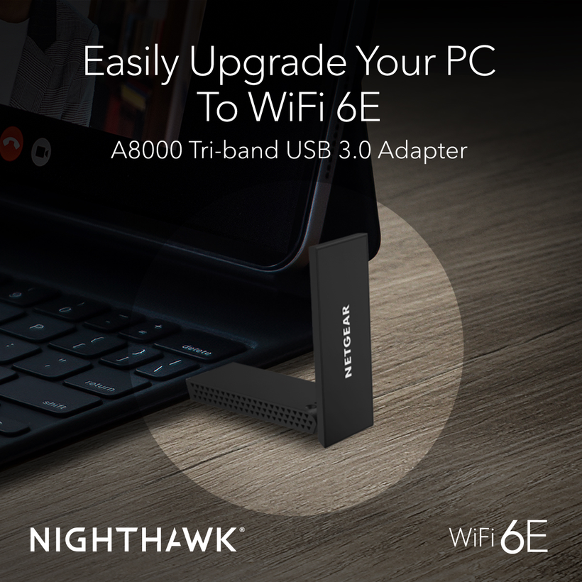 Adaptateur USB Wi-Fi NETGEAR A8000