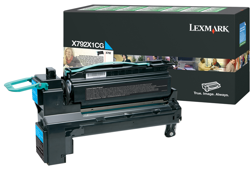Lexmark X792 Return Toner Cyan