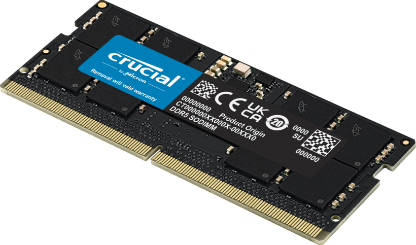 Crucial 32 GB (2x16GB) DDR5 4800 MHz Kit