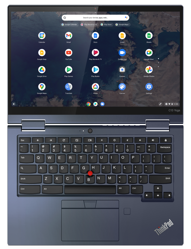Lenovo ThinkPad C13 Yoga AMD 4/64GB Top